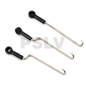 BLH3308  	 Blade Servo Pushrod Set w/Ball Links (3)  